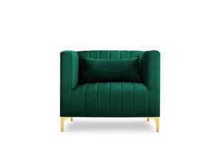 Кресло Micadoni Home Annite, зеленое/золотистое цена и информация | Кресла | kaup24.ee