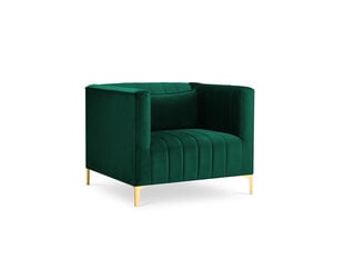 Кресло Micadoni Home Annite, зеленое/золотистое цена и информация | Кресла | kaup24.ee