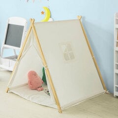 Игровая палатка SoBuy OSS02-W, белая цена и информация | Детские игровые домики | kaup24.ee