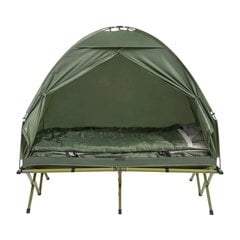 Уличный лежак/палатка SoBuy OGS32-L-GR, зеленый цена и информация | Лежаки | kaup24.ee
