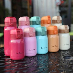 (200ML6) Cute Candy Mini Termostops Laste Multikas kuumaveepudel roostevabast terasest termokohvkruus vaakumkolb isoleeritud - цена и информация | Фляги для воды | kaup24.ee