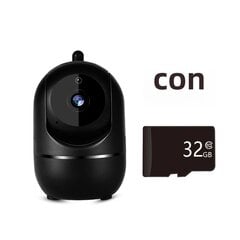 1620P Wifi IP turvakaamera pilv juhtmevaba monitor nutikas jälgimine öönägemine CCTV videovalve YCC365 plus kaamera must 64G AU pistik hind ja info | Arvuti (WEB) kaamerad | kaup24.ee