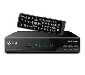 eStar T2-535 HD PVR цена и информация | ТВ-приемники, тюнеры | kaup24.ee