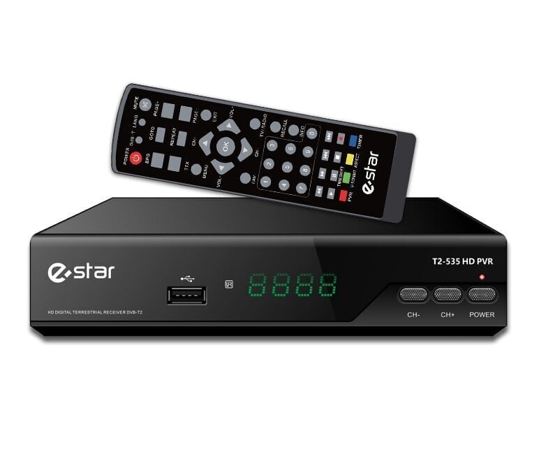 eStar T2-535 HD PVR цена и информация | Digiboksid | kaup24.ee