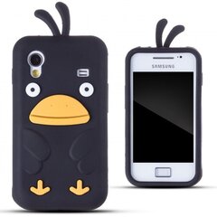 Kaitseümbris Zooky sobib Samsung Galaxy Ace S5830, 3D kana, must hind ja info | Telefoni kaaned, ümbrised | kaup24.ee