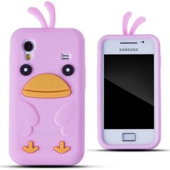 Kaitseümbris Zooky sobib Samsung Galaxy Ace S5830, 3D kana, roosa hind ja info | Telefoni kaaned, ümbrised | kaup24.ee