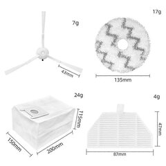 Asendus Ühildub Eva Isepuhastuva Robottolmuimeja Sdj06rm Tolmuimejaga hind ja info | Tolmuimejate lisatarvikud | kaup24.ee