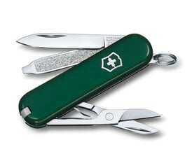 VICTORINOX Нож-брелок Classic Sd Зеленый цена и информация | Туристические ножи, многофункциональные приборы | kaup24.ee