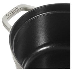 Кастрюля чугунная овальная STAUB 40501-448-0 - белый трюфель 6,7 л цена и информация | Кастрюли, скороварки | kaup24.ee