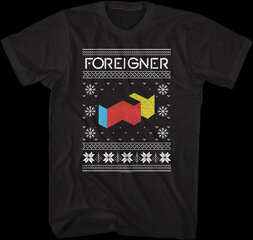 Agent Provocateur Faux Ugly Christmas Sweater Foreigner T-Shirt цена и информация | Мужские футболки | kaup24.ee