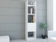 Eraldiseisev riiul Kalune Design Esbi 103, valge цена и информация | Riiulid | kaup24.ee