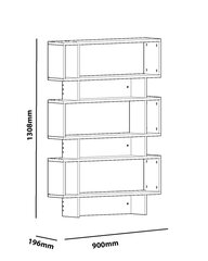 Eraldiseisev riiul Kalune Design Elze, valge цена и информация | Полки | kaup24.ee