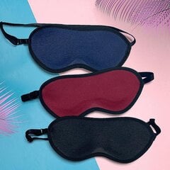 Blackout Eye Mask Reisikink Ilu-une Magamamineku maskid Seotud silmadega meestele ja naistele (sinine) (1 tk) цена и информация | Для ухода за зубами | kaup24.ee