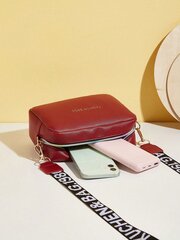 Trendikas Square Mini Crossbody kott laia rihmaga telefoni mündikotiga õlakott igapäevaseks kasutamiseks - must-ühe suurusega цена и информация | Женские сумки | kaup24.ee