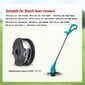 6tk Asendusnööripoolid LIDL Parkside jaoks, Trimmer PRTA 20-Li A1,B2,C3,PRT 550 A1,A3,PRT 300 A1-2 x 4 m 1,6 mm цена и информация | Muruniidukid | kaup24.ee