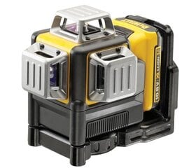 Лазерный 3х лучевой уровень самовыравнивающийся DeWALT 10.8V 2.0Ah (DCE089D1G) цена и информация | Механические инструменты | kaup24.ee