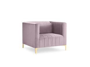 Кресло Micadoni Home Annite, светло-фиолетовое/золотистое цена и информация | Кресла | kaup24.ee