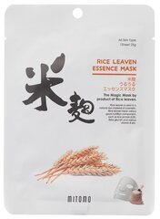 Kangasmask Mitomo Rice Leaven 25 g цена и информация | Маски для лица, патчи для глаз | kaup24.ee