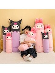 Sanrio 60-80 cm plüüsist padi, Kuromi, Pompompurin, My Melody, KT kassitäidisega nukk, sünnipäevakingitus-lilla hind ja info | Pehmed mänguasjad | kaup24.ee