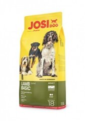 JOSERA JosiDog Basic Adult Lamb для всех пород собак, с бараниной 18 кг цена и информация |  Сухой корм для собак | kaup24.ee