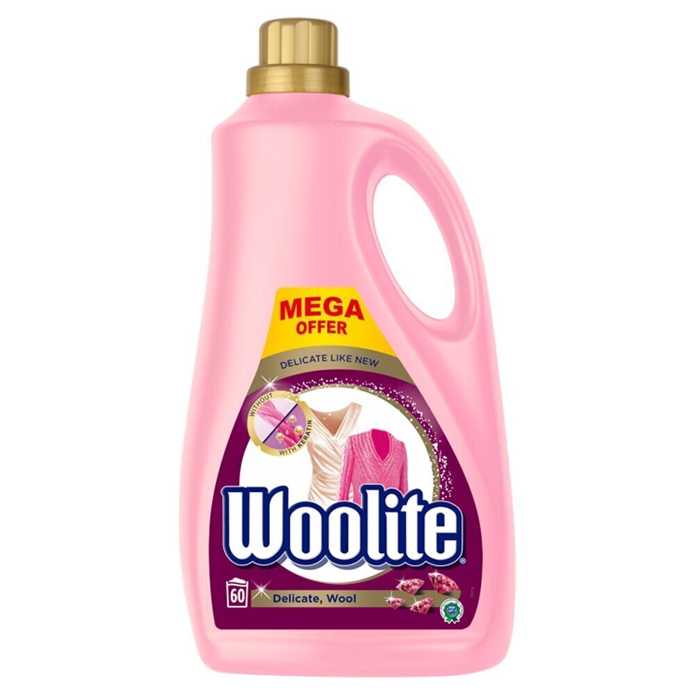 WOOLITE Delicate pesugeel 3,6 l hind ja info | Pesuvahendid | kaup24.ee