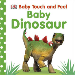 Baby Touch and Feel Baby Dinosaur цена и информация | Книги для малышей | kaup24.ee