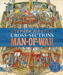 Stephen Biesty's Cross-Sections Man-of-War hind ja info | Õpikud | kaup24.ee