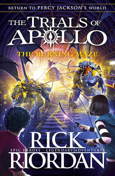 Burning Maze (The Trials of Apollo Book 3), the цена и информация | Fantaasia, müstika | kaup24.ee