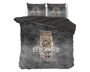 Voodipesukomplekt Stronger than Yesterday, 240x220cm, Sleeptime, 3 osa hind ja info | Voodipesu | kaup24.ee