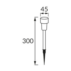 PROSTO LED 30 0.06W CHROME CW päikeselamp PROSTO LED 30 0.06W CW hind ja info | Süvistatavad ja LED valgustid | kaup24.ee