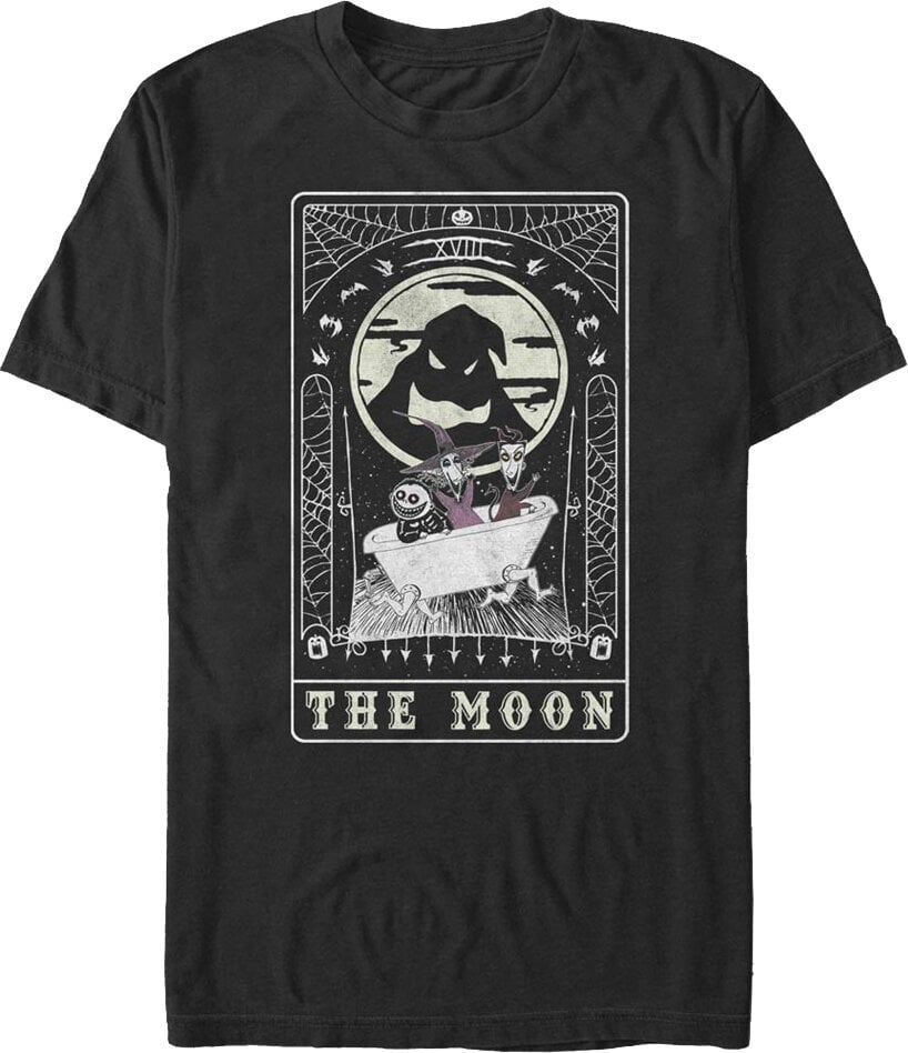 The Moon Nightmare Before Christmas T-Shirt цена и информация | Meeste T-särgid | kaup24.ee