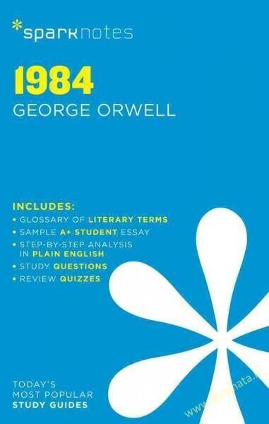 1984 SparkNotes Literature Guide цена и информация | Eneseabiraamatud | kaup24.ee