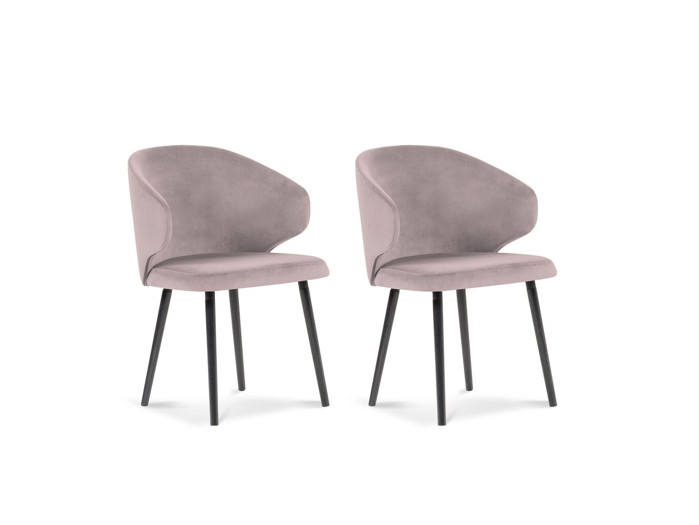 2 tooli komplekt Windsor ja Co Nemesis, roosa цена и информация | Söögilaua toolid, köögitoolid | kaup24.ee