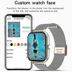 Meeste Naiste nutikell Android-telefonidele IOS-i pulsisageduse jälgija hind ja info | Nutikellad (smartwatch) | kaup24.ee