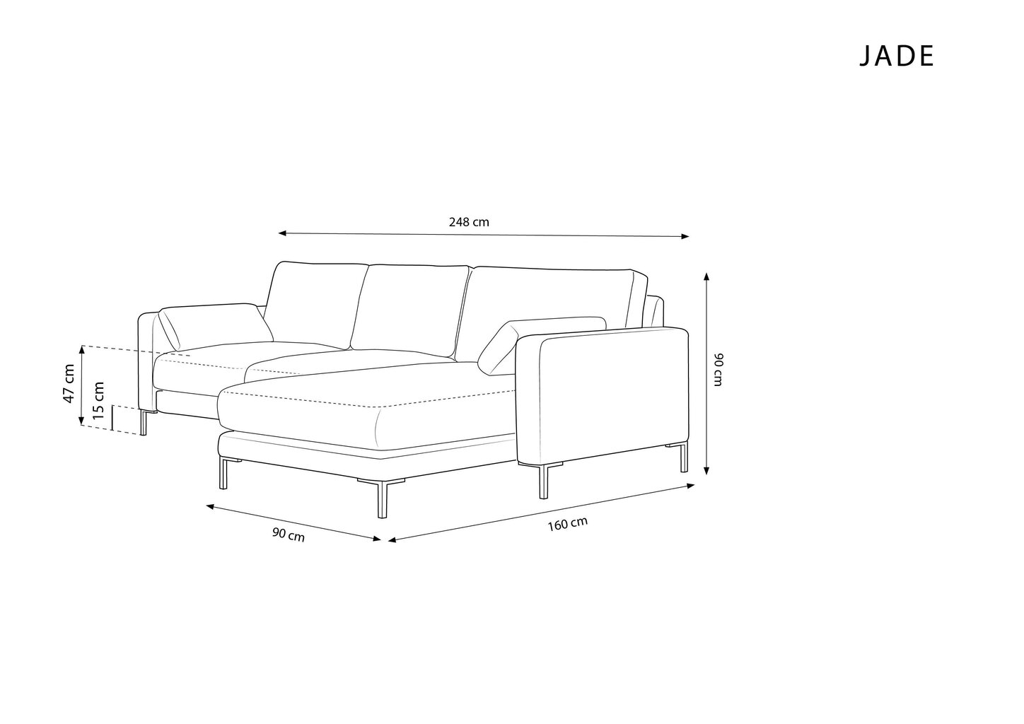 Pehme nurgadiivan Micadoni Home Jade, helehall hind ja info | Nurgadiivanid ja nurgadiivanvoodid | kaup24.ee