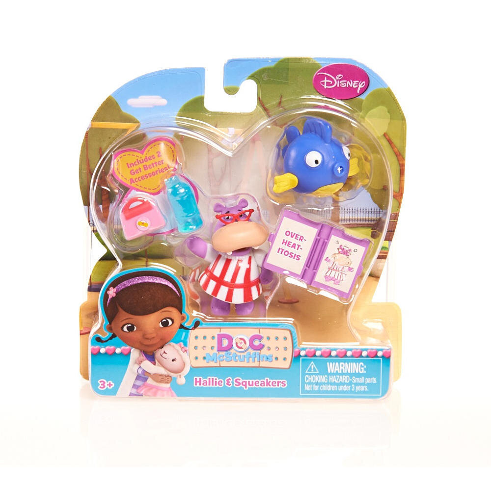 Kujukesed koos tarvikutega Disney Doc McStuffins, 2 tk. hind ja info | Tüdrukute mänguasjad | kaup24.ee