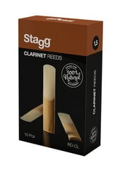 Язычок для кларнета Stagg RD-CL (толщиной 2 мм) цена и информация | Принадлежности для музыкальных инструментов | kaup24.ee