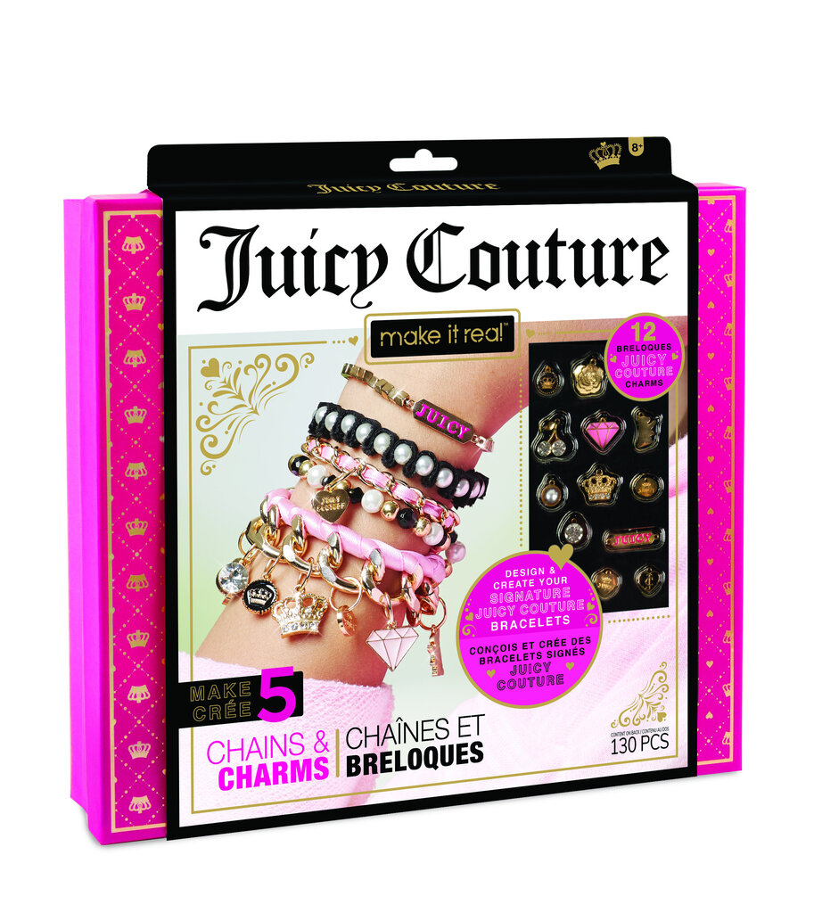 Ehete valmistamise komplekt Make It Real Juicy Couture цена и информация | Arendavad mänguasjad | kaup24.ee