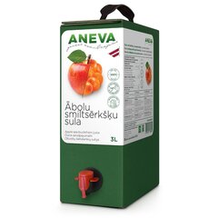 Яблочно-облепиховый сок натуральный, 3 л, Aneva J цена и информация | Соки, нектары | kaup24.ee