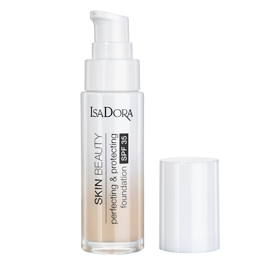 Jumestuskreem IsaDora Skin Beauty Perfecting & Protecting SPF35 30 ml hind ja info | Jumestuskreemid, puudrid | kaup24.ee