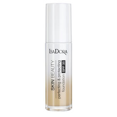 Jumestuskreem IsaDora Skin Beauty Perfecting & Protecting SPF35 30 ml, 03 Nude hind ja info | Jumestuskreemid, puudrid | kaup24.ee