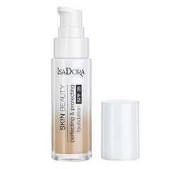 Jumestuskreem IsaDora Skin Beauty Perfecting & Protecting SPF35 30 ml, 04 Sand hind ja info | Jumestuskreemid, puudrid | kaup24.ee