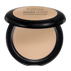 Kompaktpuuder IsaDora Velvet Touch Sheer Cover 10 g, 44 Warm Sand hind ja info | IsaDora Kosmeetika, parfüümid | kaup24.ee