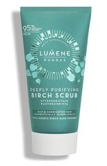 Sügavpuhastav näokoorija kasemahlaga Lumene Puhas Birch 75 ml цена и информация | Аппараты для ухода за лицом | kaup24.ee