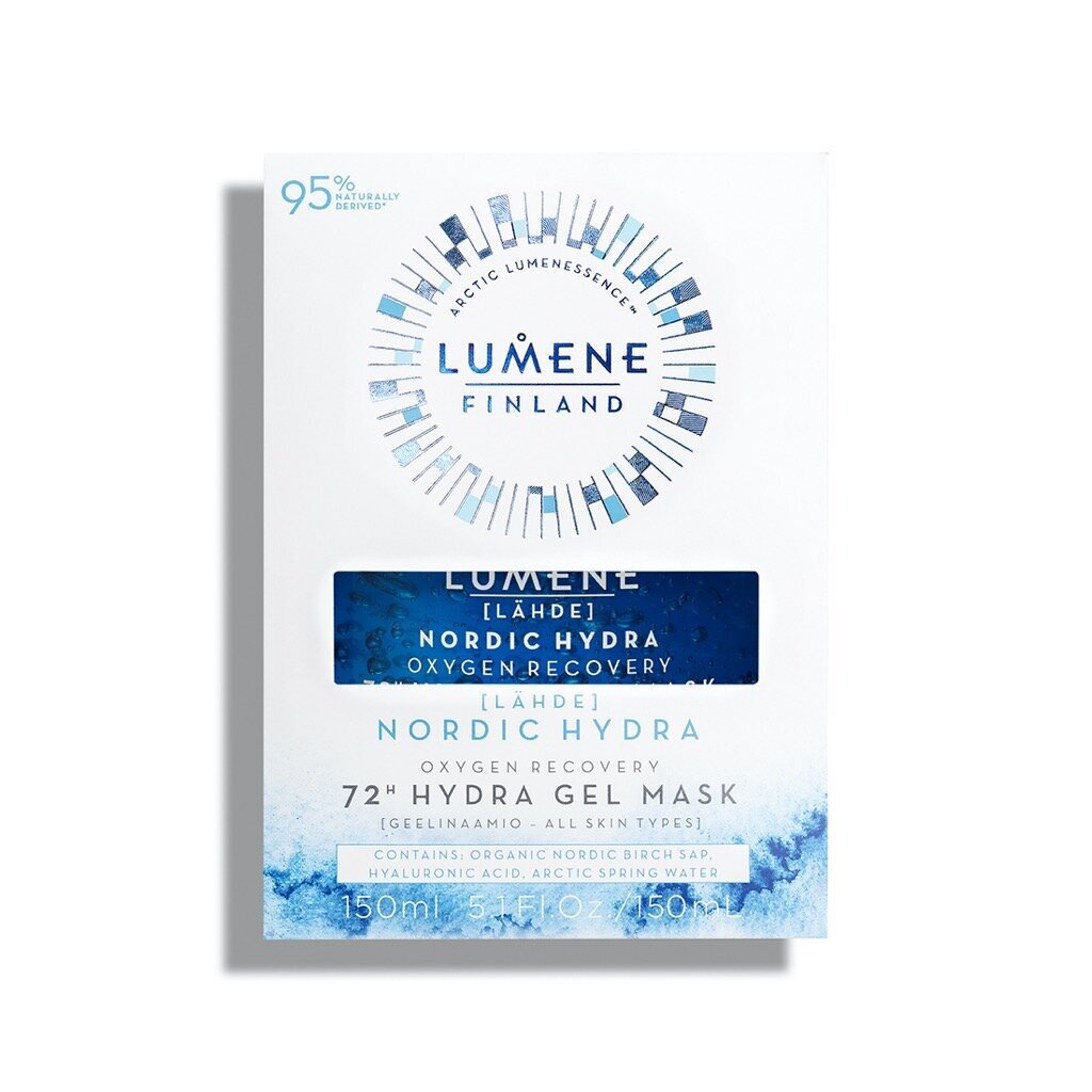 Niisutav näomask Lumene Nordic Hydra Oxygen Recovery 72h 150 ml hind ja info | Näomaskid, silmamaskid | kaup24.ee