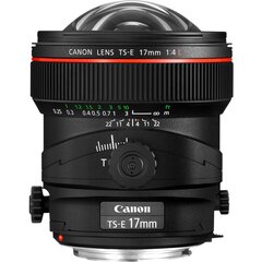 Canon TS-E 17mm f/4L hind ja info | Objektiivid | kaup24.ee