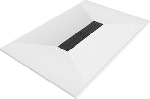 Прямоугольный душевой поддон Mexen Toro SMC с сифоном, 120 x 90 см, White+Black цена и информация | Стойки для душа | kaup24.ee