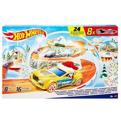 Advendikalender Hot Wheels hind ja info | Poiste mänguasjad | kaup24.ee