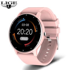 Lige 2023 Uus Nutikell Meeste Täispuuteekraaniga Sporditreeningkell Ip67 Veekindel Bluetooth Android Ios Nutikell Men+Box_Pink hind ja info | Nutikellad (smartwatch) | kaup24.ee