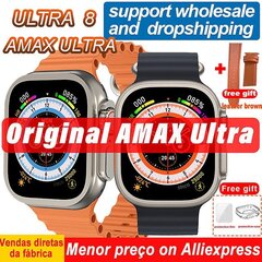 Amax Ultra 2023 Series 8 Smart Watch 2.05 Inch 49mm NFC Bluetooth Call Sport Bracelet Wireless Charger Women Men Smartwatch цена и информация | Смарт-часы (smartwatch) | kaup24.ee